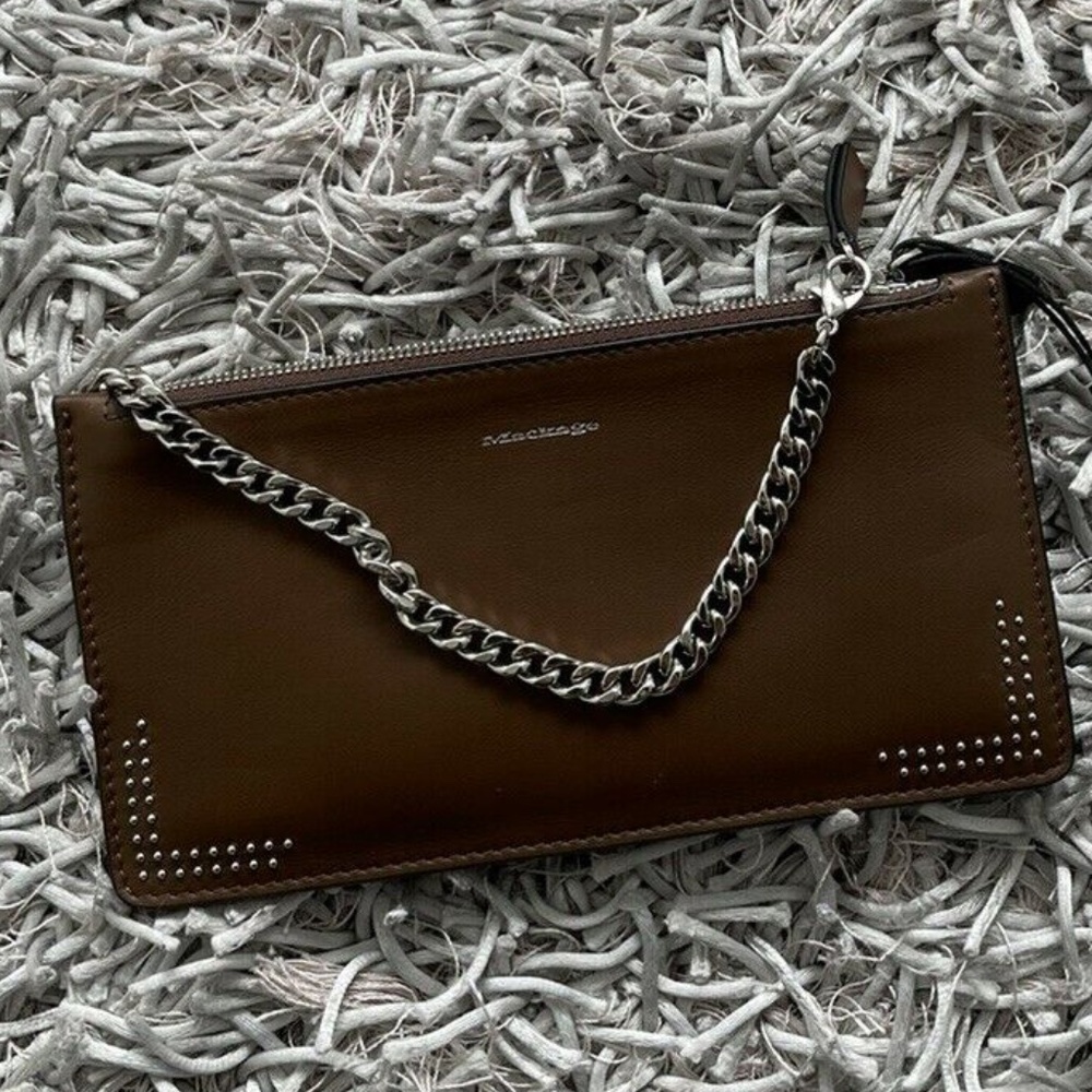 Mackage Wallet Clutch/Wristlet Cognac NWT❤️